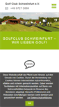 Mobile Screenshot of golfclub-schweinfurt.de